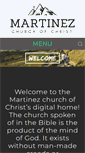 Mobile Screenshot of martinezchurchofchrist.org